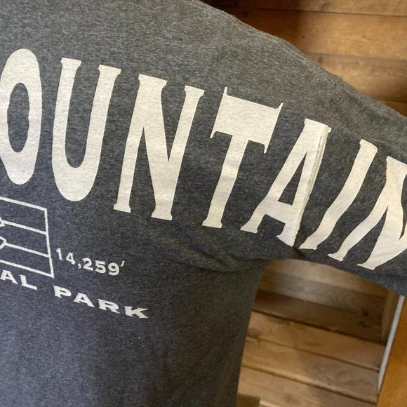 Rocky Mountain National Park RMNP Colorado long sleeve mens small S shirt CO - Picture 6 of 9